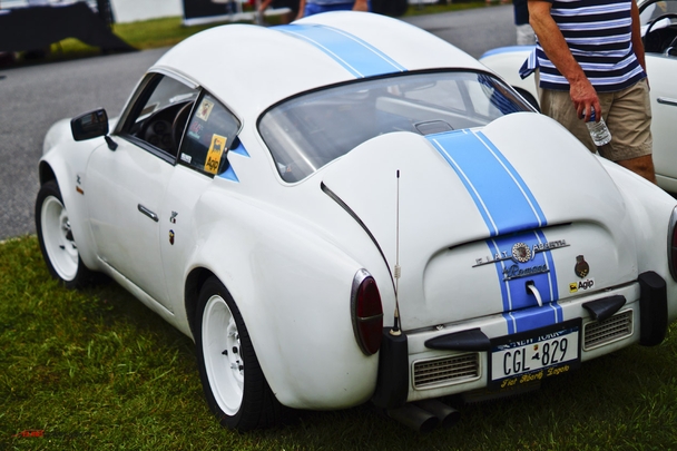 rear view of 1960 abarth zagato