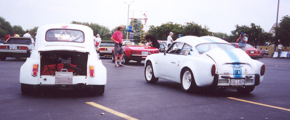 Abarth 750 and 500 Assetto Corsa rear view