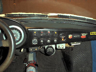 Center of Abarth dashboard